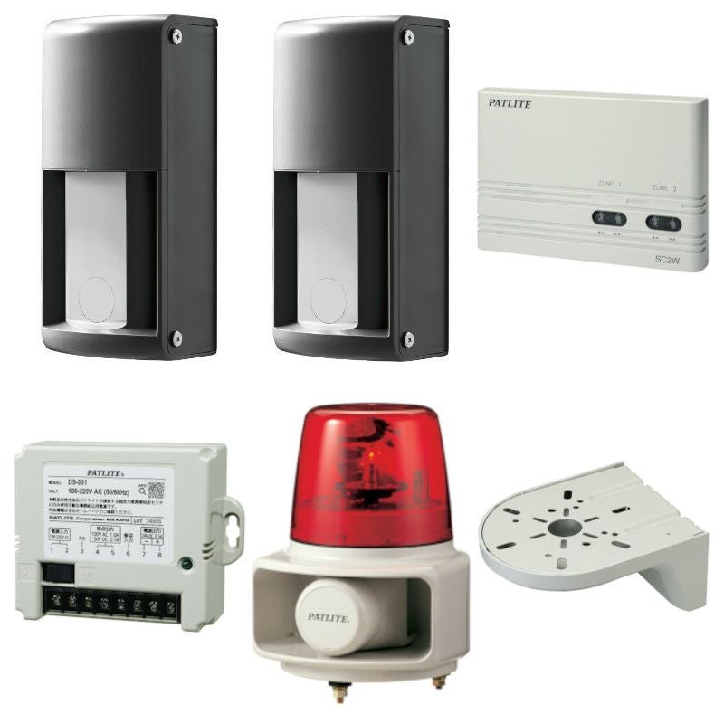 RT-100VF：(AC100V) 回転灯一体型音声合成報知器 | PATLITE SHOP